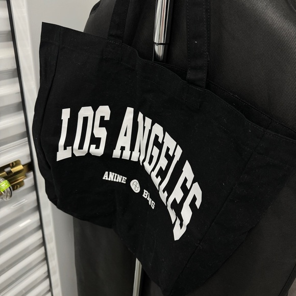 Anine Bing - Remy Canvas Tote in Black - Los Angeles - Picture 3 of 4